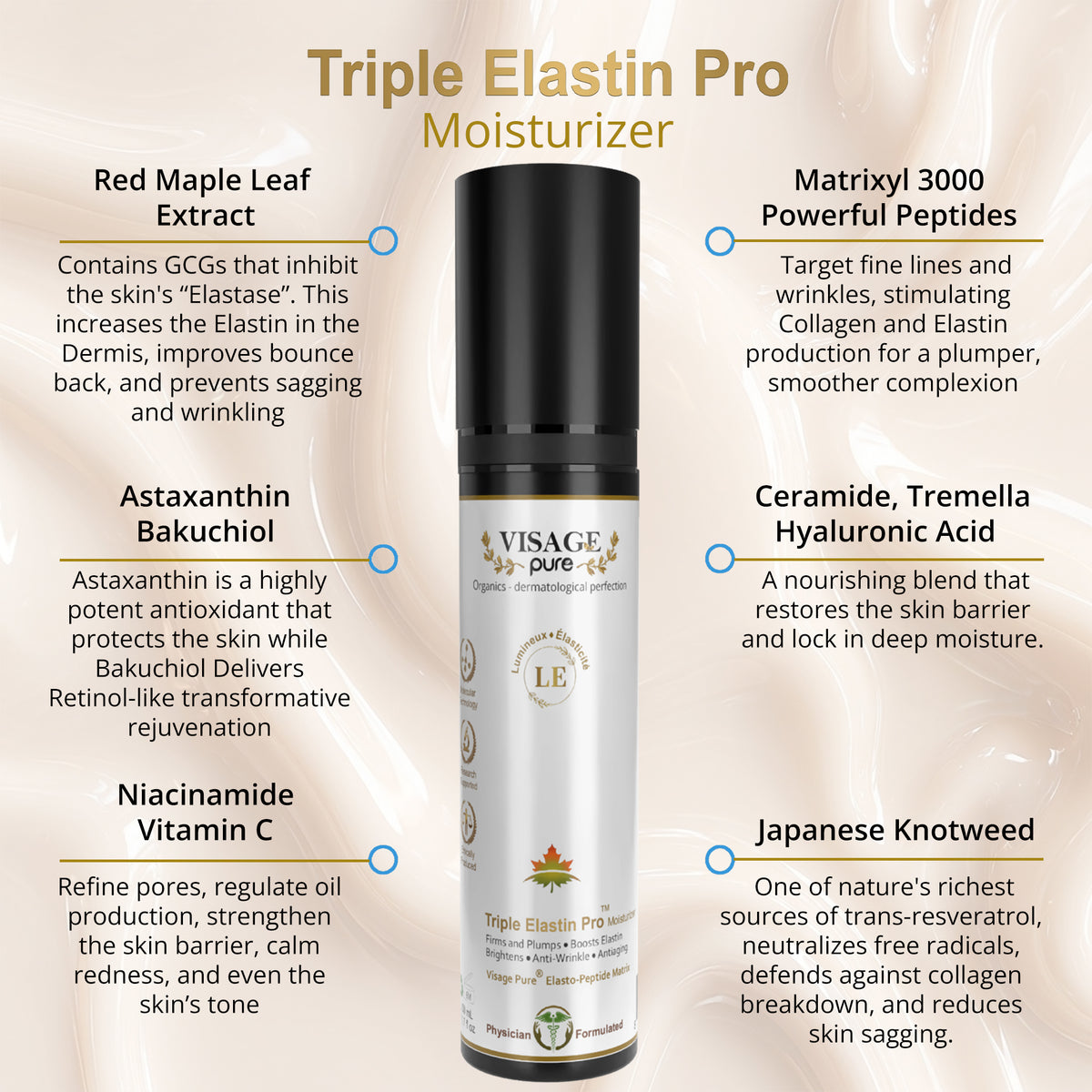 Lumineux Élasticité - Triple Elastin Pro Moisturizer Cream