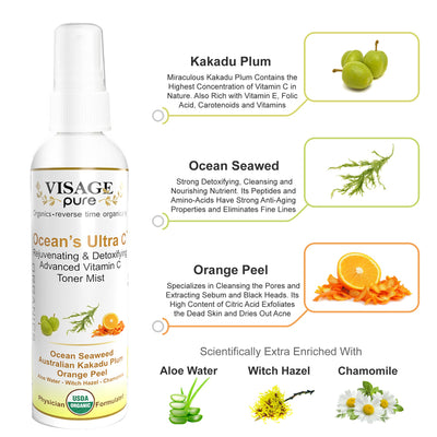 Visage Pure Ocean's Ultra C Toner Info